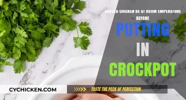 Crockpot Chicken: Room Temperature or Not?