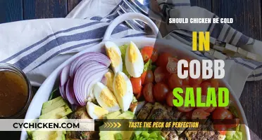 Chilled Chicken Conundrum: Cobb Salad's Temperature Debate Resolved
