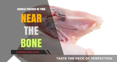Is Pink Chicken Near the Bone Safe to Eat?