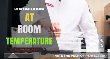 Thawing Chicken Safely: Why Room Temperature Isn't the Best Method