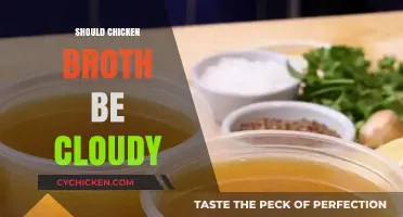 The Clarity Conundrum: Should Your Chicken Broth Be Cloudy?