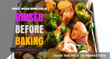 Should You Rinse Chicken Drumsticks Before Baking? Expert Tips