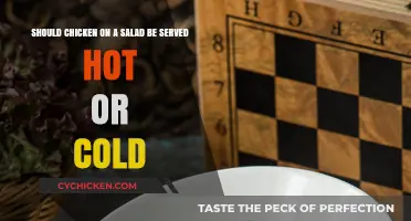 The Great Debate: Hot or Cold Chicken on Salad?