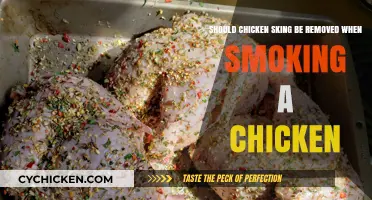 Chicken Skin: To Remove or Not When Smoking?