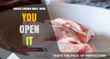 Does Chicken Smell Bad When Opened? A Freshness Guide