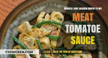 Elevate Your Meat Tomato Sauce: The Chicken Broth Debate