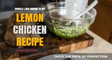 Onion or No Onion? Perfecting the Lemon Chicken Recipe