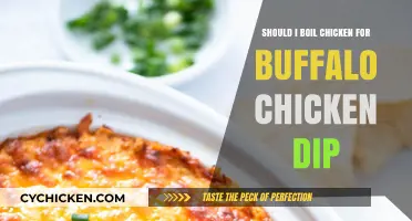 Boiling Chicken for Buffalo Dip: Best Method or Not?