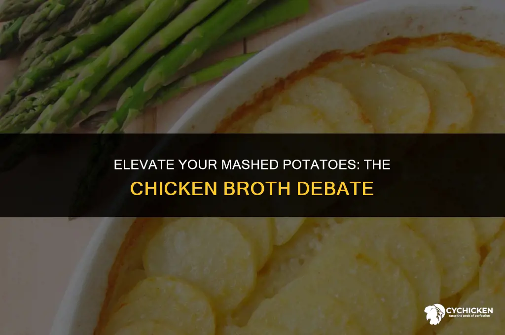 should i boil potatoes in chicken broth