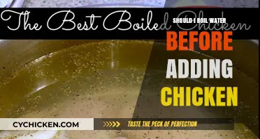 Boiling Water First: Essential Step or Myth for Cooking Chicken?