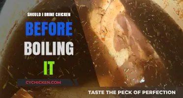 Brine or Not? Enhancing Chicken Flavor Before Boiling: A Guide