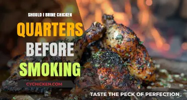 Brine or Not? Smoking Chicken Quarters Perfectly: A Guide