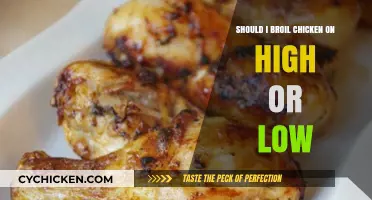 Broiling Chicken: High or Low Heat for Perfect Results?