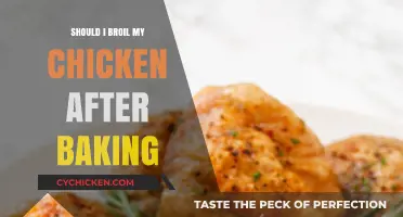 Broil or Not? Enhancing Baked Chicken with a Crispy Finish
