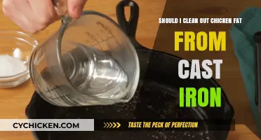 Cleaning Chicken Fat from Cast Iron: Yes or No?
