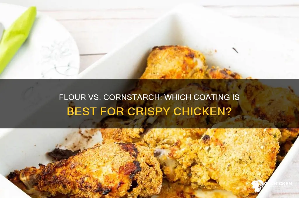 should i coat chicken in flour or cornstarch
