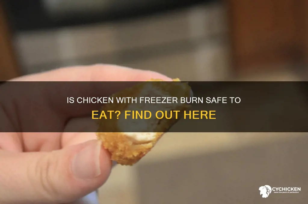 should i consume chicken with freezer burn