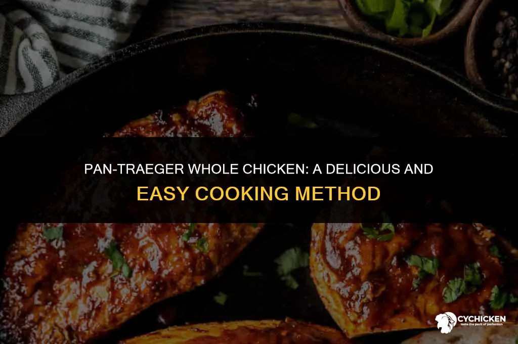 should i cook whole chicken in pan traeger