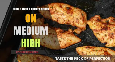 Should You Cook Chicken Strips on Medium-High Heat? Tips & Tricks