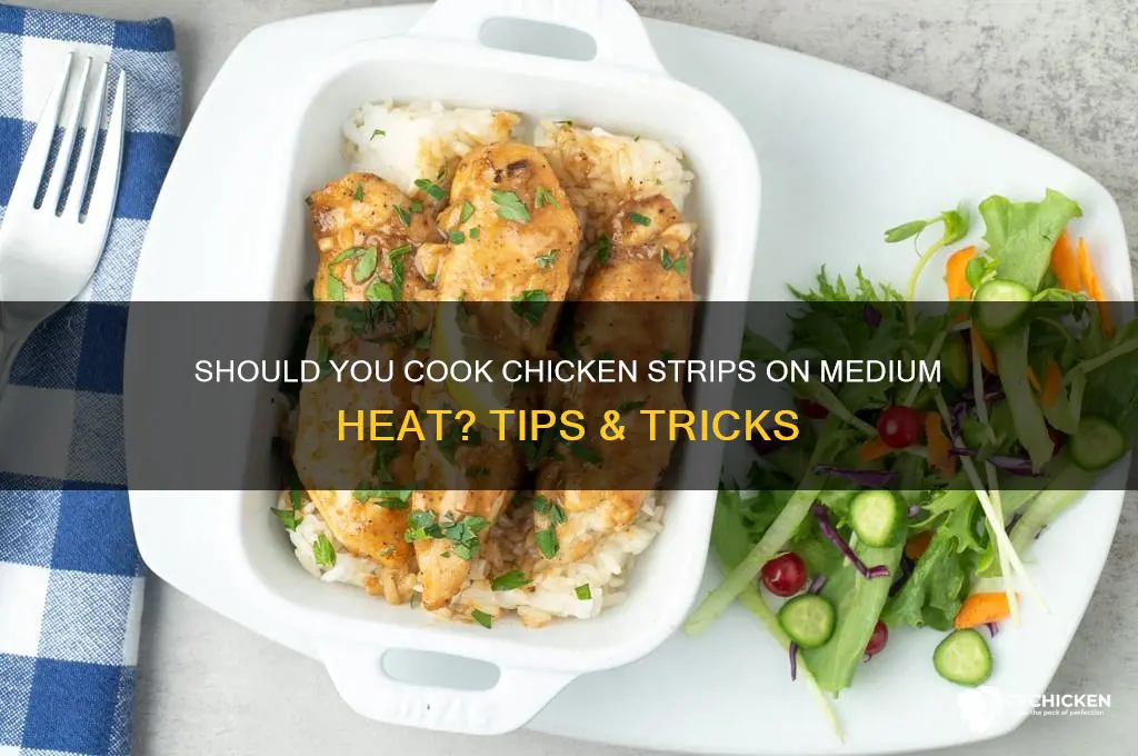 should i could chicken strips on medium