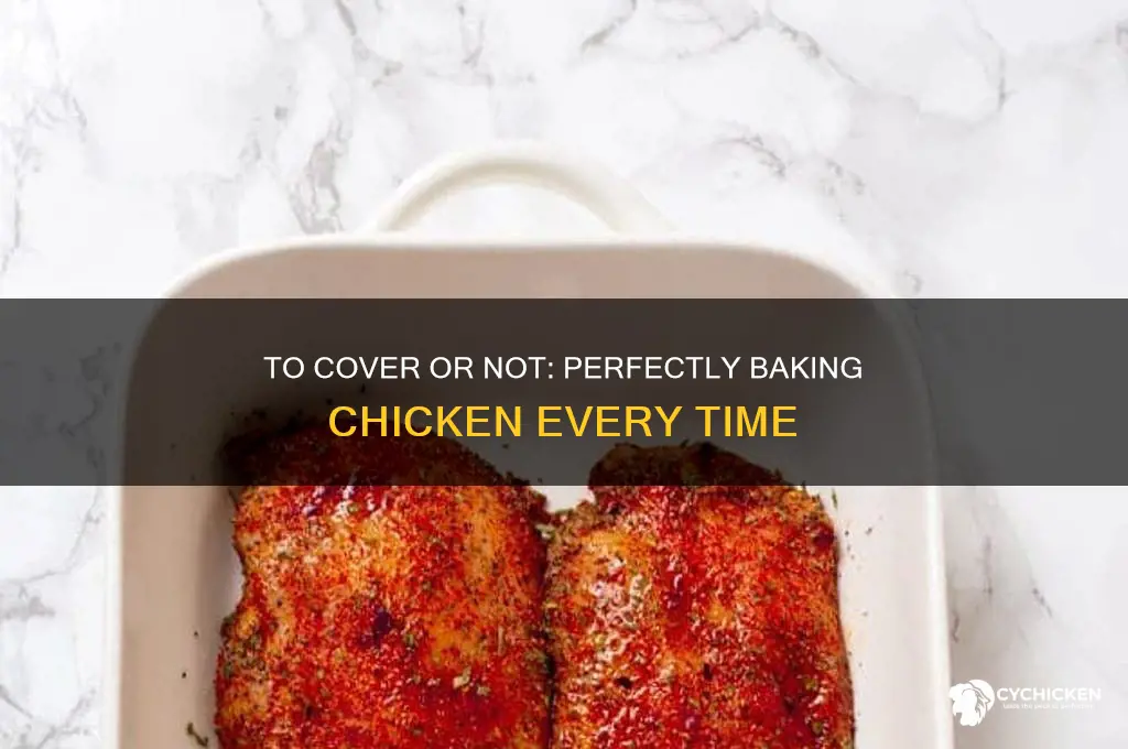 should i cover my chicken when baking it