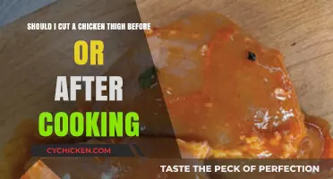 Cut Chicken Thighs Before or After Cooking: Timing Tips for Juiciness