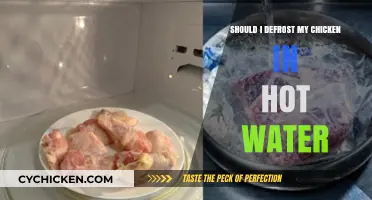 Defrosting Chicken Safely: Hot Water Method Explained and Evaluated