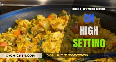 Dehydrating Chicken: High Setting Pros, Cons, and Best Practices