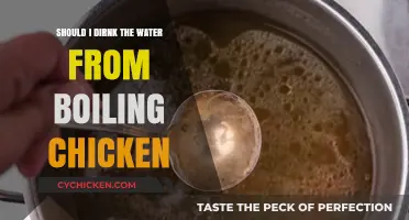 Is Boiled Chicken Water Safe to Drink? Health Risks Explained