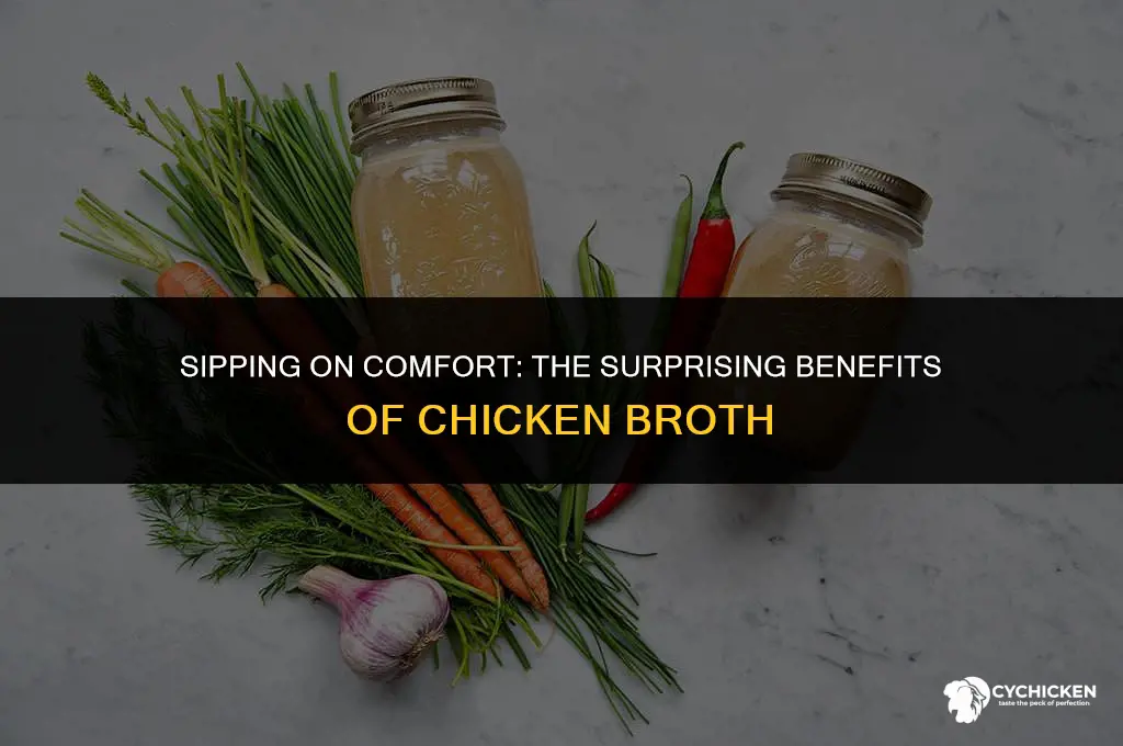 should i drink chicken broth