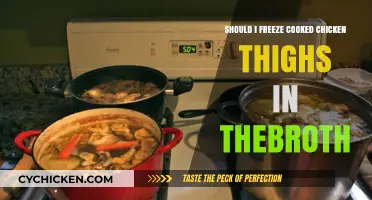 Freeze Cooked Chicken Thighs in Broth: Tips and Benefits