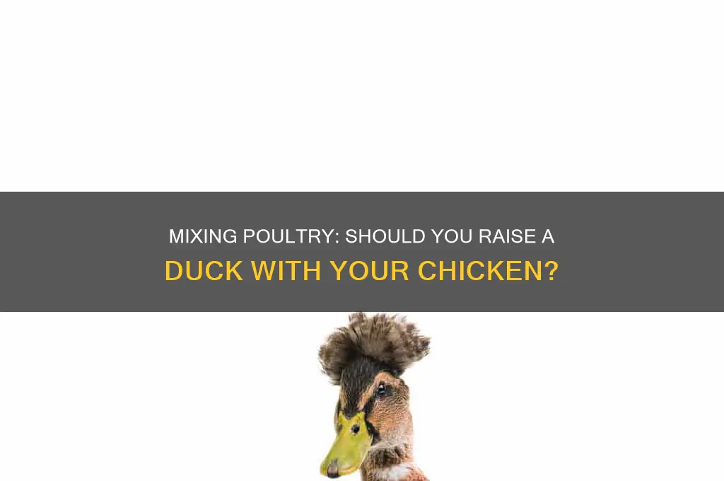 should i have a duck with my chicken