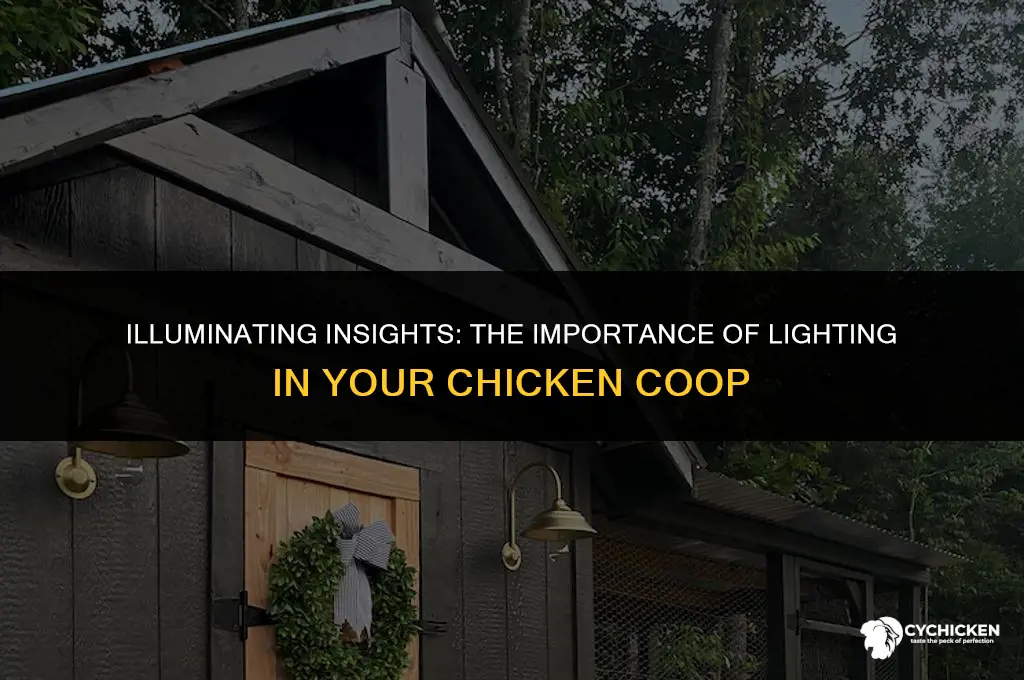 should i have a light in my chicken coop