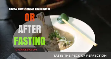 Fasting and Chicken Broth: Timing Your Nutrition for Optimal Results