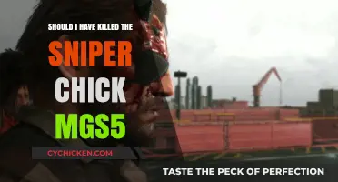 MGS5 Moral Dilemma: To Kill or Spare the Sniper Chick?