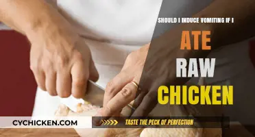 Inducing Vomiting After Eating Raw Chicken: Is It Safe?
