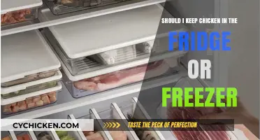 Chicken Storage: Fridge or Freezer?