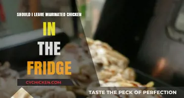 Marinated Chicken Storage: Fridge Tips for Safe and Flavorful Results