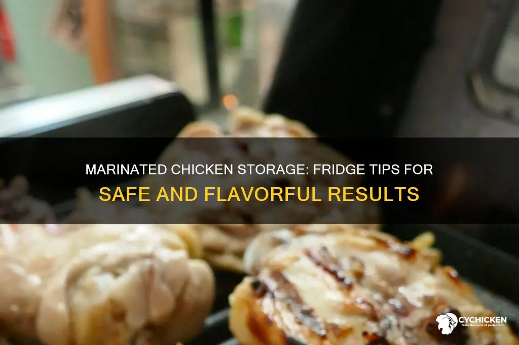 should i leave marinated chicken in the fridge