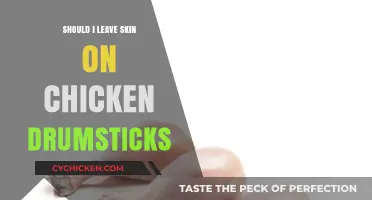 Skin On or Off? The Chicken Drumstick Dilemma Explained