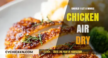 To Air Dry or Not: The Great Chicken Debate