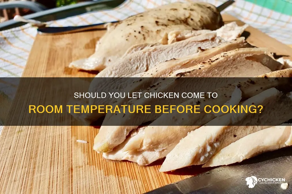should i let chicken come to room temperature