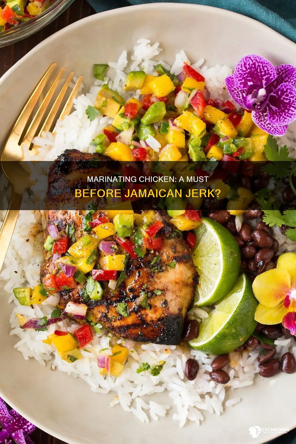 should i marinate my chicken before i put jamaican jerk