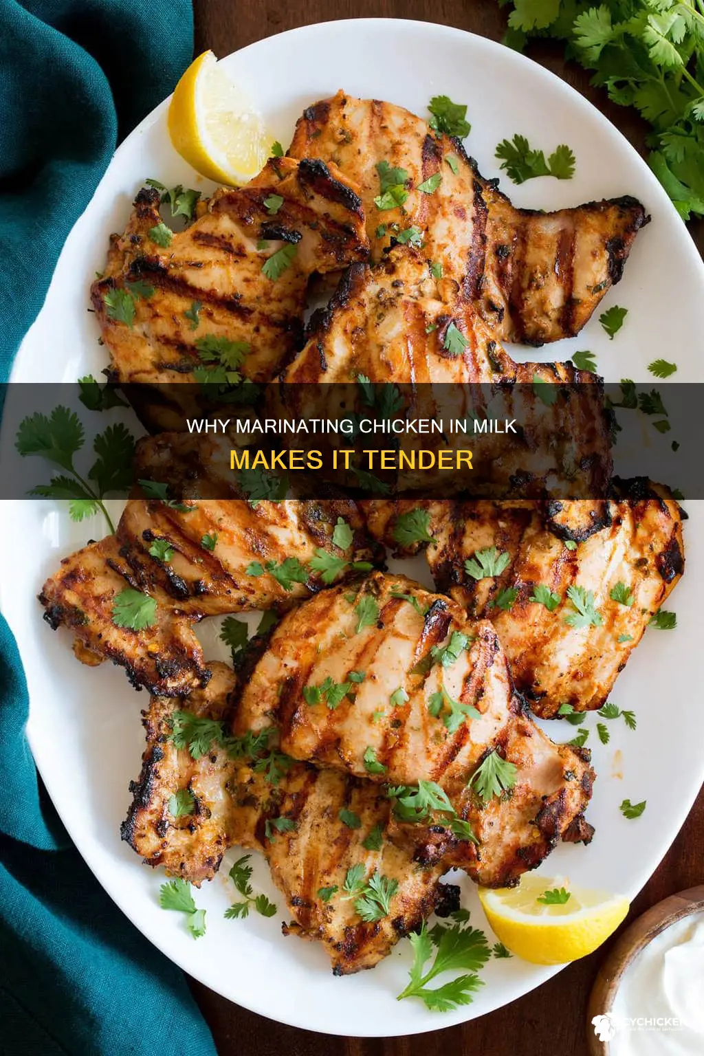 should i marinate my chicken in milk before baking