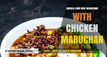 Mixing Beef and Chicken Maruchan: A Flavor Fusion Worth Trying?