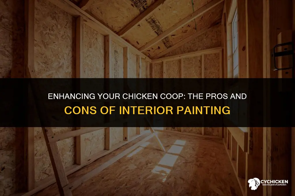 should i paint inside of chicken coop