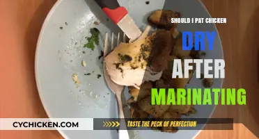 Should You Pat Chicken Dry After Marinating? Tips for Perfect Results