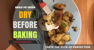 Should You Pat Chicken Dry Before Baking? Tips for Juicy Results