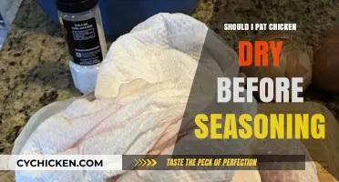 Pat Dry or Not? Prepping Chicken for Perfect Seasoning