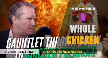 Should I Poke Holes in a Whole Chicken: A Culinary Debate